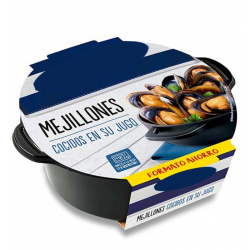 MOULES ENTIÈRES CUITES