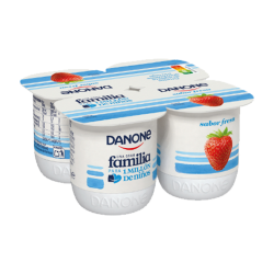 DANONE STRAWBERRY YOGURT