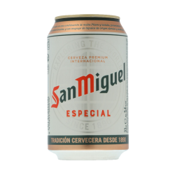 CERVEZA SAN MIGUEL ESPECIAL...