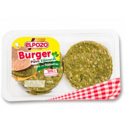 BURGER DE DINDE AUX ÉPINARDS