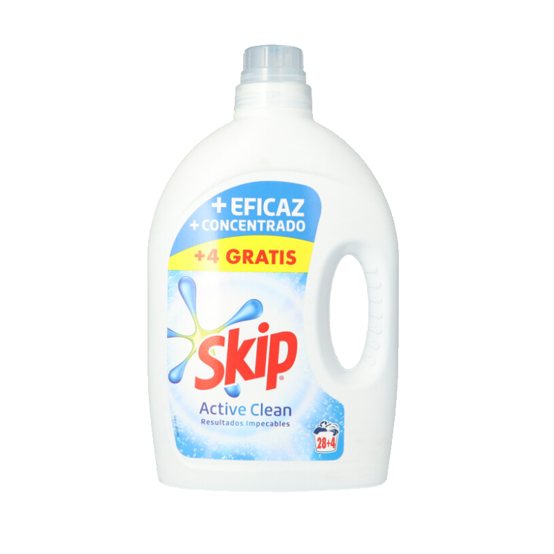 LESSIVE LIQUIDE SKIP ACTIVE CLEAN