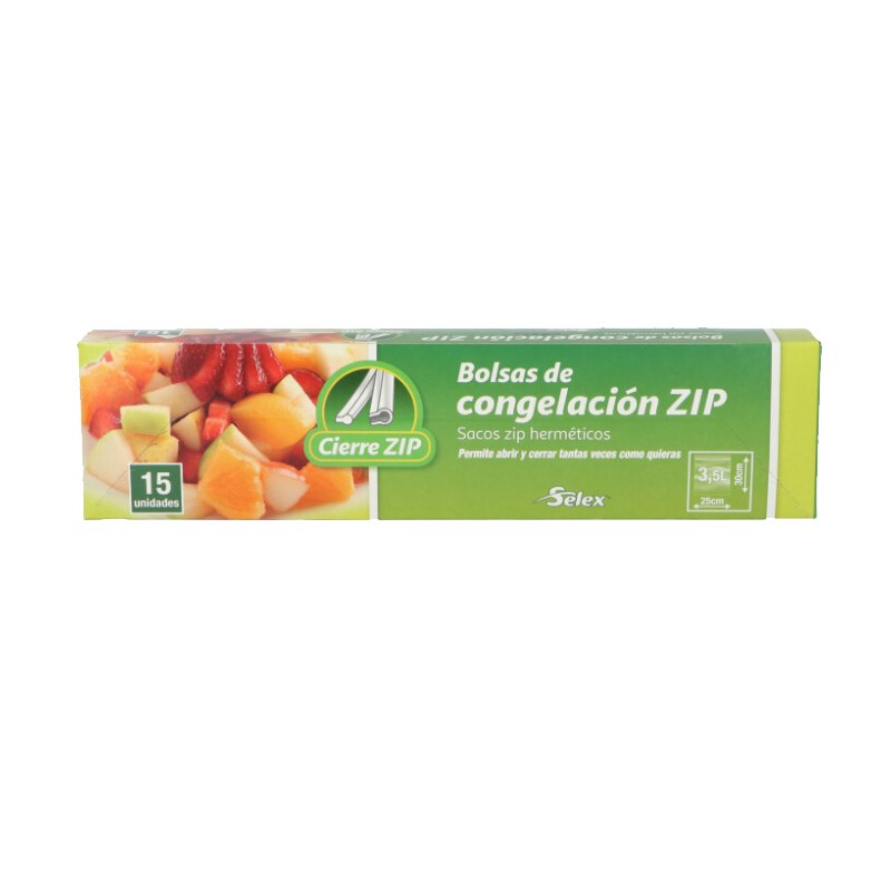 BOLSA CONGELACION ZIP 10UDS GRANDE 1,95€ | CHINALANDIA