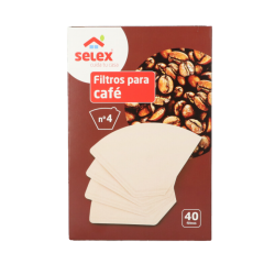 FILTRE À CAFÉ Nº4 SELEX