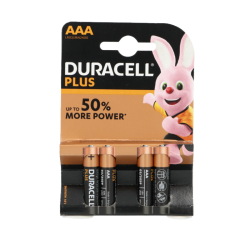 DURACELL R-3 PACK-4 BATTERIES