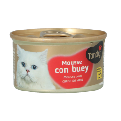 NOURRITURE CHAT MOUSSE BŒUF...