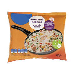 ARROZ TRES DELICIAS CONGELADO