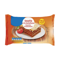 LASAÑA BOLOÑESA ULTRACONGELADA
