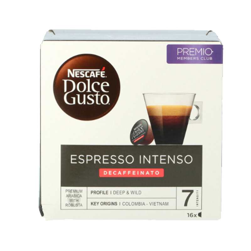 CAFE DOLCE GUSTO ESPRESSO DESCAFEINADO 16 CAPSULAS