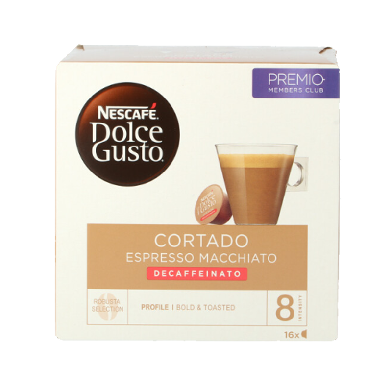 Dolce Gusto Cortado descafeinado